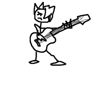 Rock Guitar Player