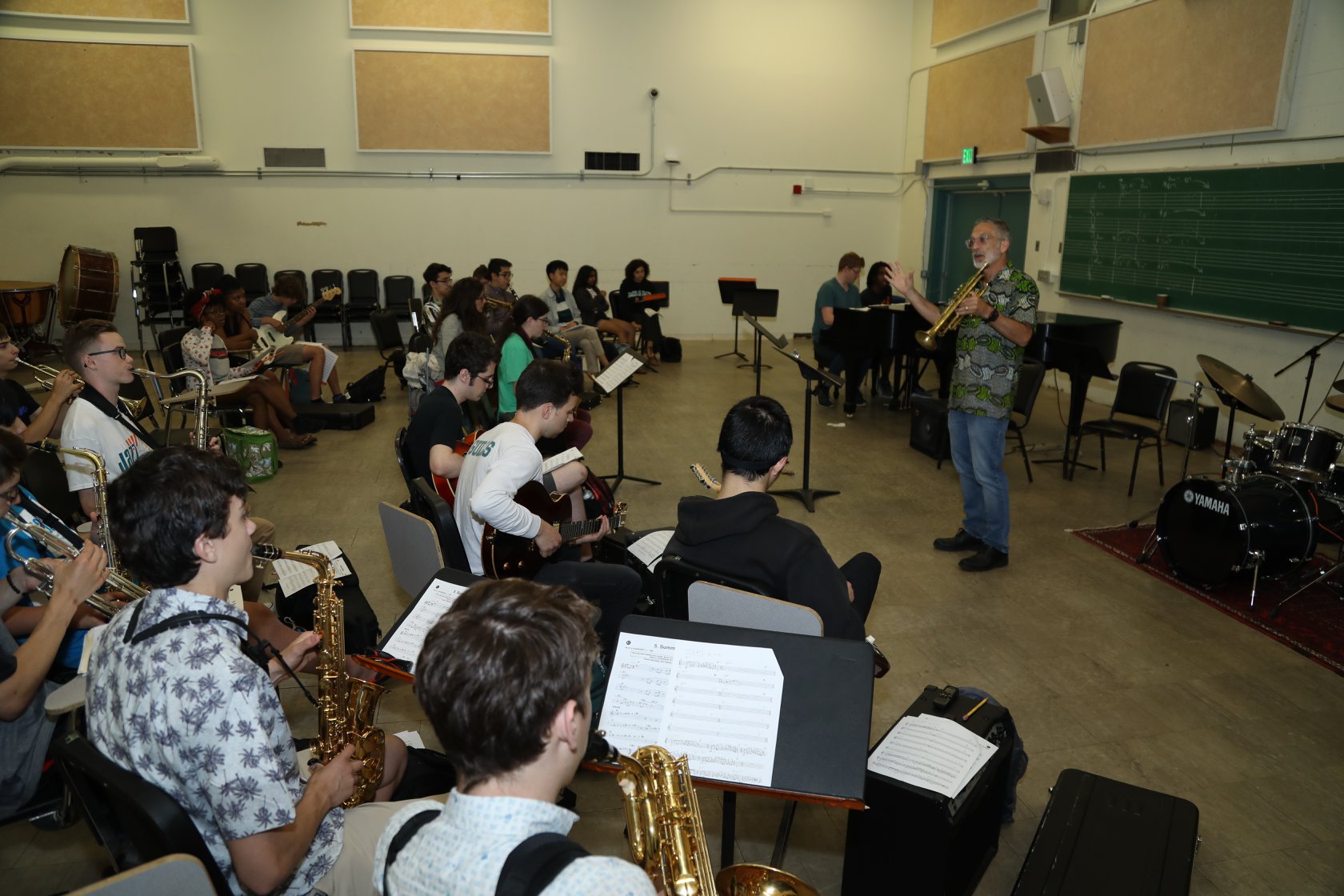 Beyond Chords and Scales, a jazz workshop by jazz professor, Earl MacDonald