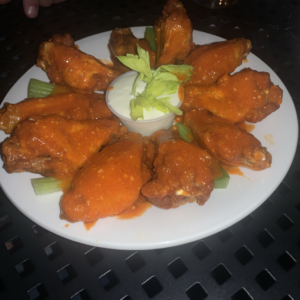 Chicken wings at the Nine Eleven bar in Buffalo, NY 
